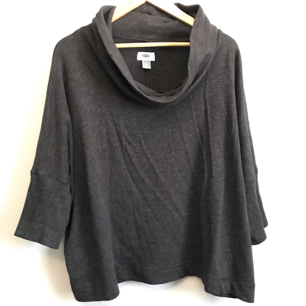 Old Navy Cowl Neck Cropped Sweater